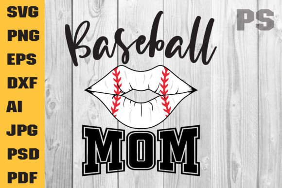 Baseball Svg, Baseball Mom Svg: Graphics for Crafts