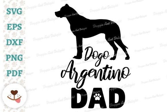 Dogo Argentino Mom SVG & PNG for Crafts